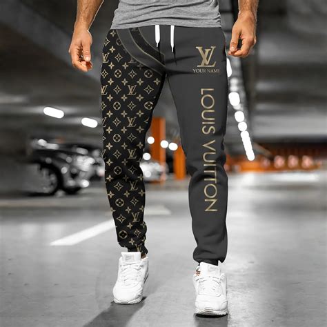 louis vuitton hoodie and sweatpants|Louis Vuitton jogging pants.